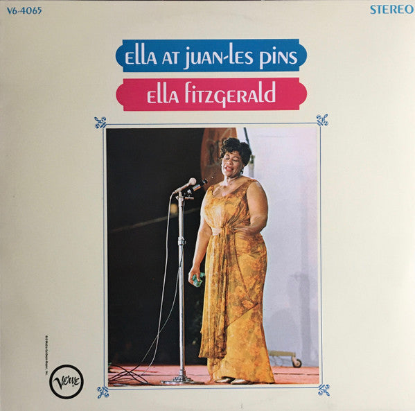 Ella Fitzgerald : Ella At Juan-Les Pins (LP, Album)
