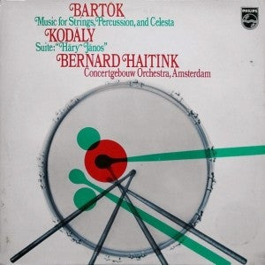 Béla Bartók / Zoltán Kodály, Bernard Haitink, Concertgebouworkest : Music For Strings, Percussion, And Celesta / Suite: "Háry János” (LP)