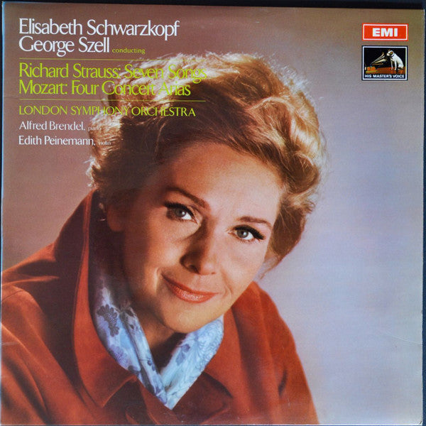 Richard Strauss - Wolfgang Amadeus Mozart, Elisabeth Schwarzkopf, George Szell, London Symphony Orchestra : Seven Songs Etc. (LP, Album)
