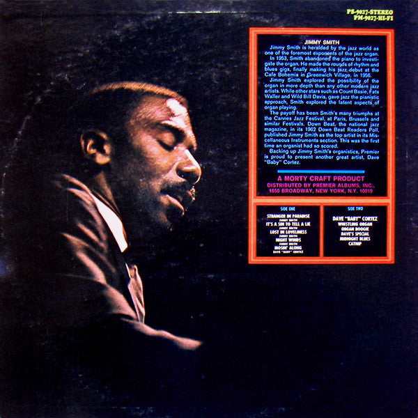 Jimmy Smith / Dave "Baby" Cortez : Starring Jimmy Smith / Also Starring Dave "Baby" Cortez (LP)