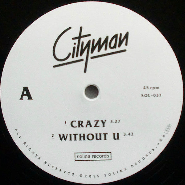 Cityman (2) : Crazy (12", Maxi)