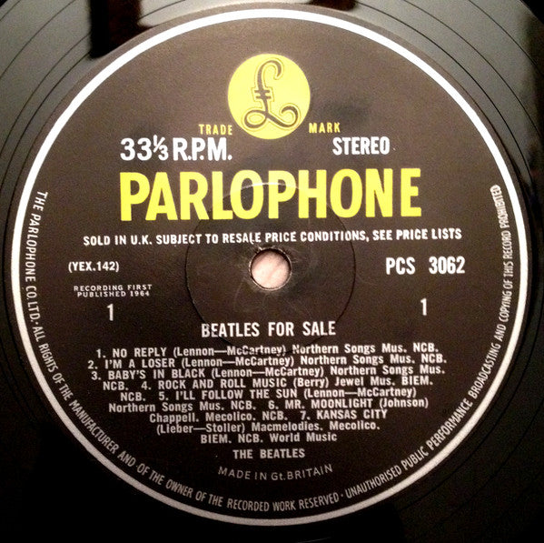 The Beatles : Beatles For Sale (LP, Album, Gat)