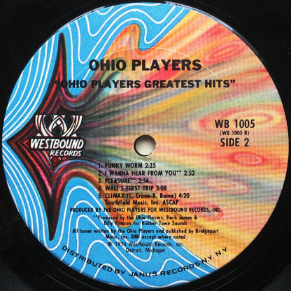 Ohio Players : Ohio Players Greatest Hits (LP, Comp, San)