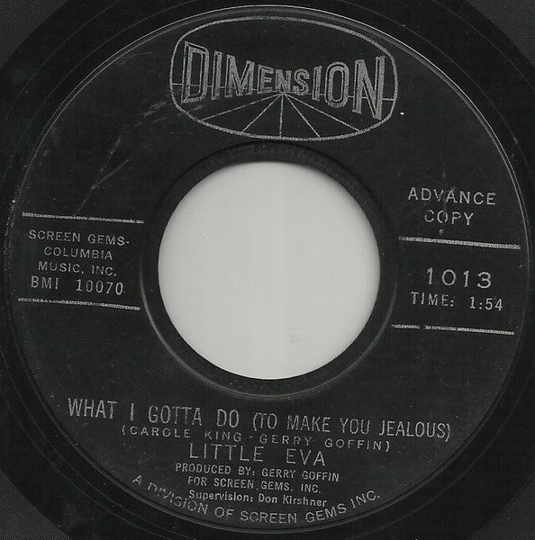 Little Eva : What I Gotta Do (To Make You Jealous) / The Trouble With Boys (7", Single, Promo)