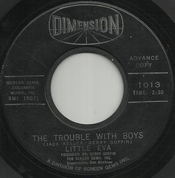 Little Eva : What I Gotta Do (To Make You Jealous) / The Trouble With Boys (7", Single, Promo)