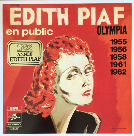 Edith Piaf : En Public (Olympia 1955 1956 1958 1961 1962) (3xLP, Comp, RE)