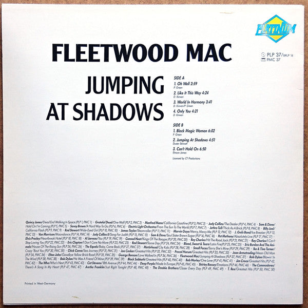 Fleetwood Mac : Jumping At Shadows (LP, Album)