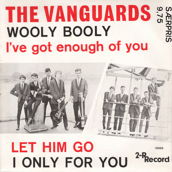 The Vanguards (5) : Wooly Booly (7", EP)