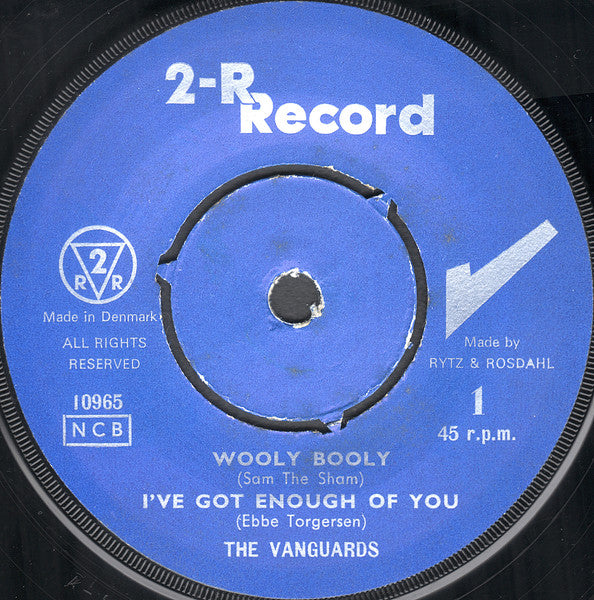 The Vanguards (5) : Wooly Booly (7", EP)