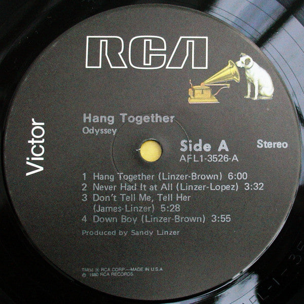 Odyssey (2) : Hang Together (LP, Album, Ind)