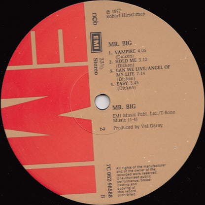 Mr Big : Mr. Big (LP, Album)