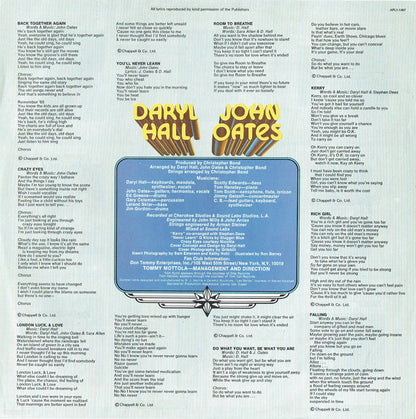 Daryl Hall & John Oates : Bigger Than Both Of Us (LP, Album)