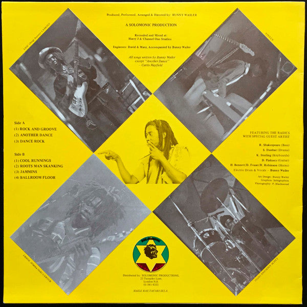 Bunny Wailer : Rock 'N' Groove (LP, Album)