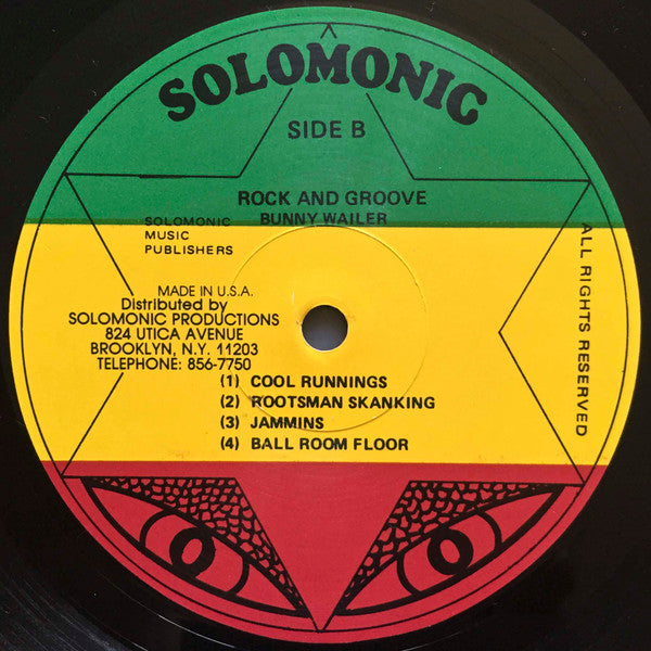 Bunny Wailer : Rock 'N' Groove (LP, Album)