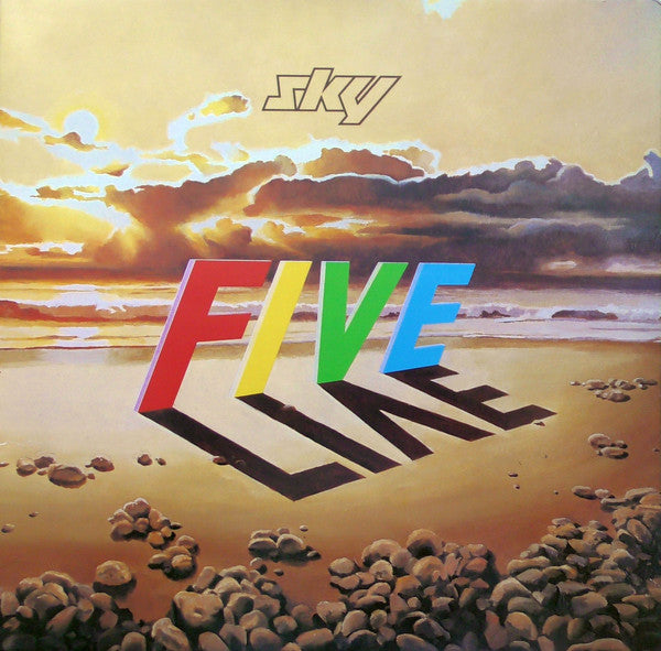 Sky (4) : Sky Five Live (2xLP, Album, Gat)