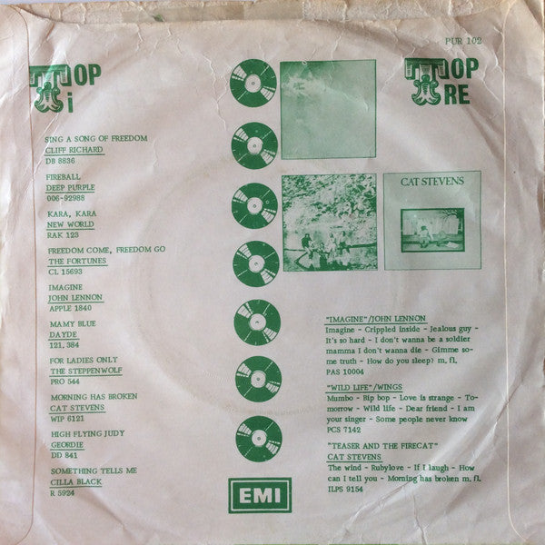 Deep Purple : Never Before / When A Blind Man Cries (7", Single)