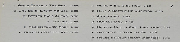 Shirtsville : Girls Deserve The Best (LP, Album)