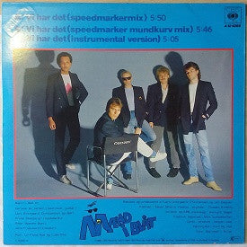 Mænd I Blåt : Vi Har Det (12", Maxi)