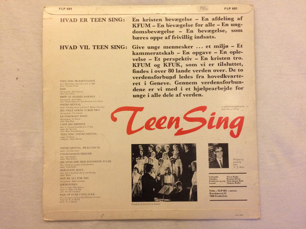 Teen Sing : Smil (LP, Album)