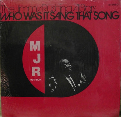 The Jimmy Rushing All Stars : Who Was It Sang That Song? (LP, Album)