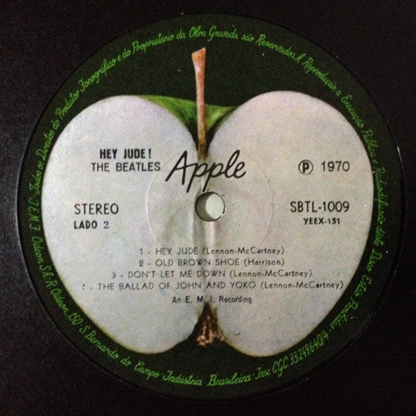The Beatles : Hey Jude (LP, Comp, San)