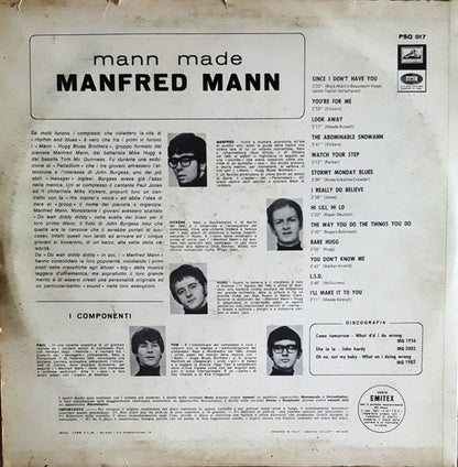 Manfred Mann : Mann Made (LP, Album)