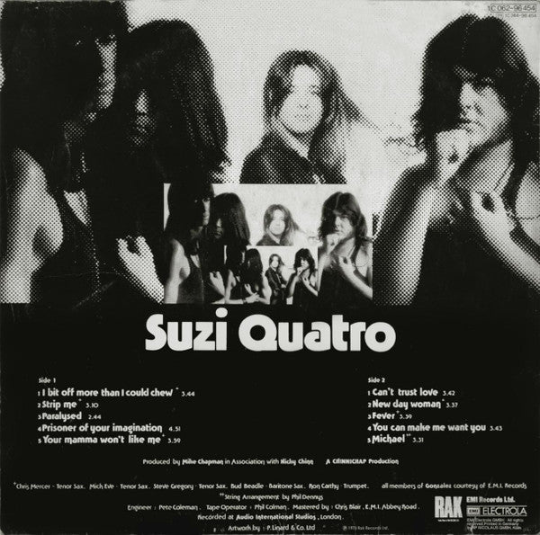 Suzi Quatro : Your Mamma Won't Like Me (LP, Album)