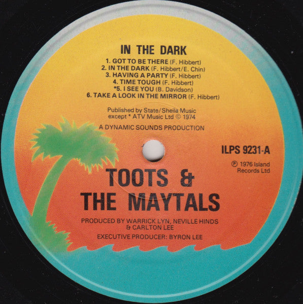 Toots & The Maytals : In The Dark (LP, Album, RE)