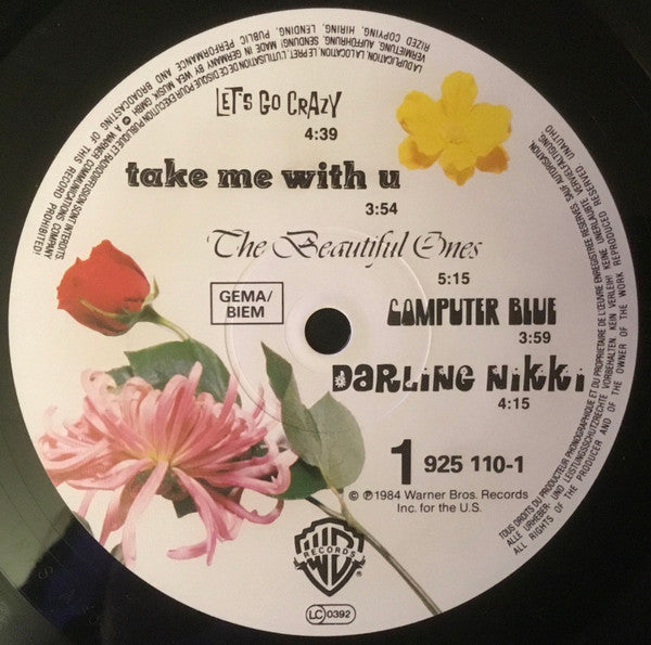 Prince And The Revolution : Purple Rain (LP, Album, RE, Tel)