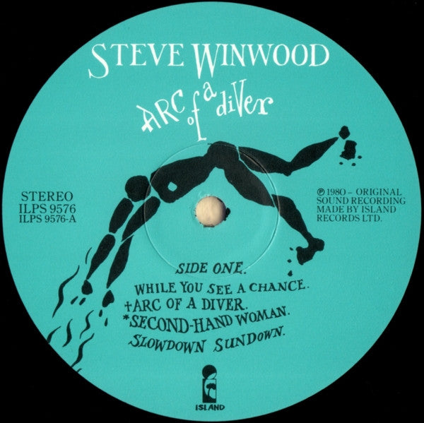 Steve Winwood : Arc Of A Diver (LP, Album)