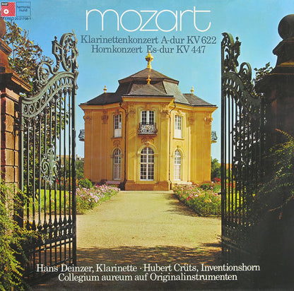 Wolfgang Amadeus Mozart / Hans Deinzer, Hubert Crüts, Collegium Aureum : Klarinettenkonzert A-dur KV 622 / Hornkonzert Es-dur KV 447 (LP)