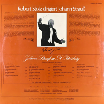 Johann Strauss Jr. – Robert Stolz : Johann Strauß In St. Petersburg (2xLP, Gat)