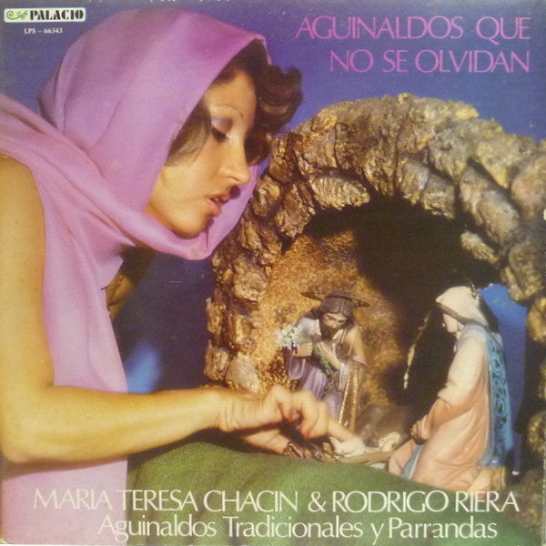 Maria Teresa Chacin Y Rodrigo Riera : Aguinaldos Que No Se Olvidan (LP, Album)