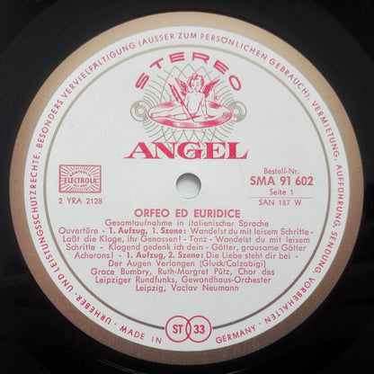 Christoph Willibald Gluck - Grace Bumbry, Anneliese Rothenberger, Ruth-Margret Pütz, Rundfunkchor Leipzig, Gewandhausorchester Leipzig, Václav Neumann : Orfeo Ed Euridice (2xLP + Box)