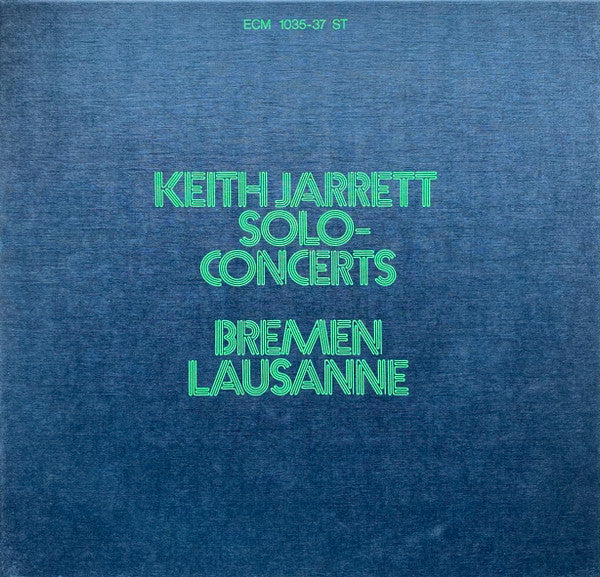 Keith Jarrett : Solo Concerts: Bremen / Lausanne (3xLP, Album + Box)