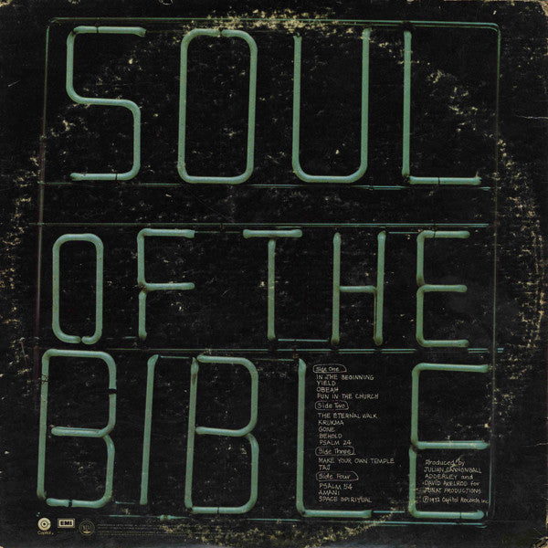 Cannonball Adderley Presents Nat Adderley Sextet Plus Rick Holmes : Soul Of The Bible (2xLP, Album, Los)