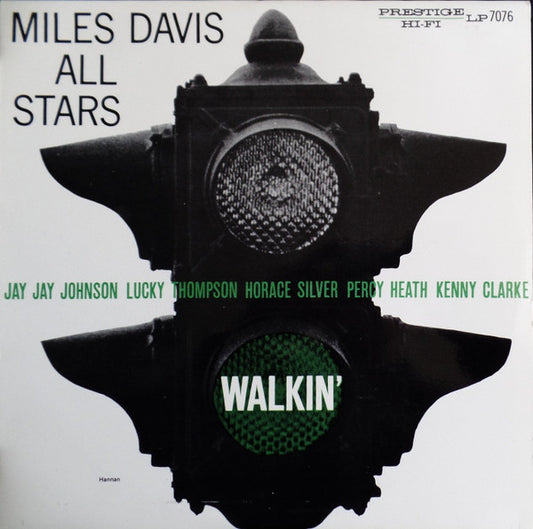 Miles Davis All Stars : Walkin' (LP, Album, Mono)