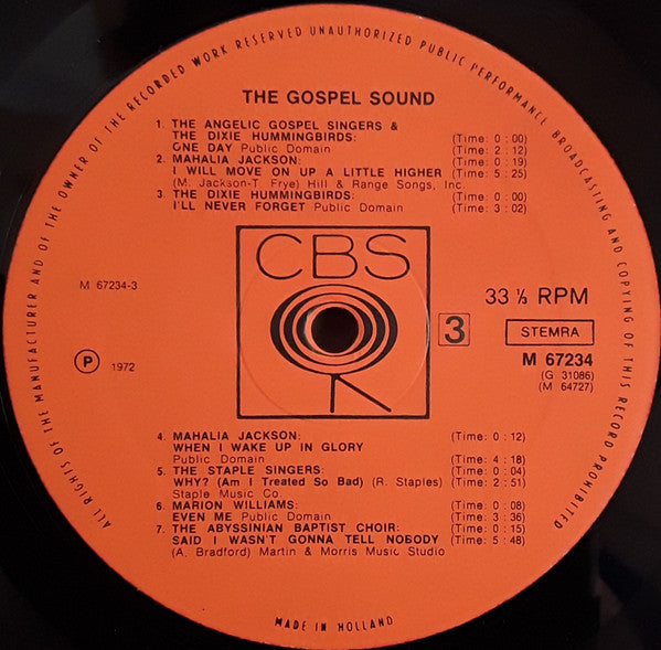 Various : The Gospel Sound (2xLP, Comp, Gat)