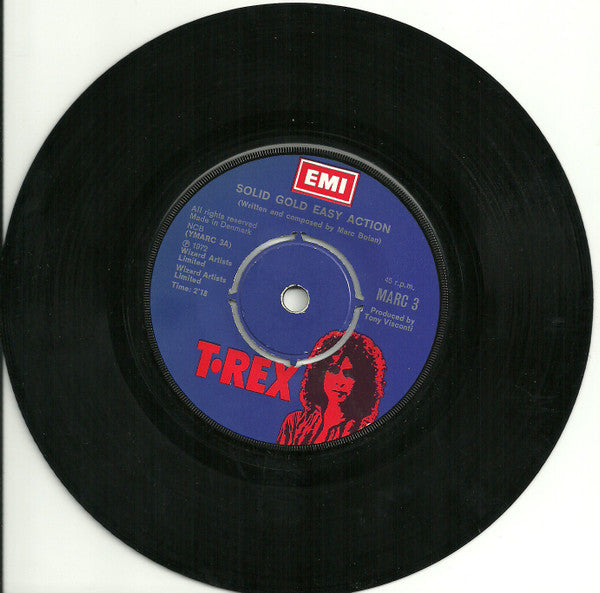 T. Rex : Solid Gold Easy Action (7", Single, Pus)