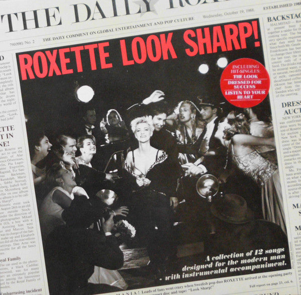 Roxette : Look Sharp! (LP, Album)