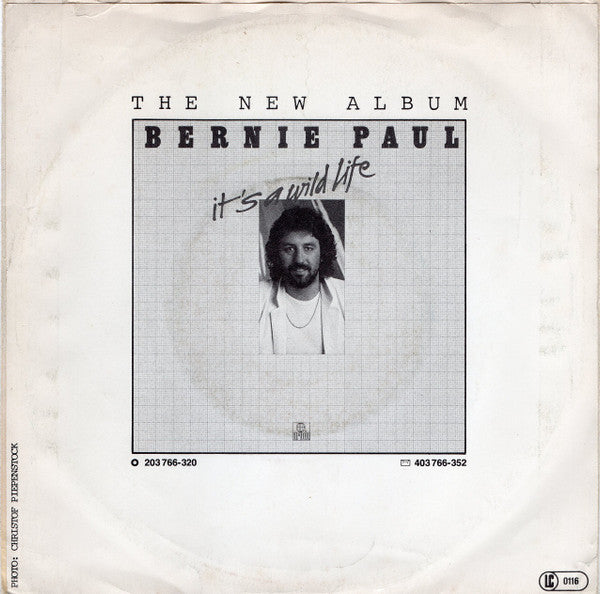 Bernie Paul : Caroline (7", Single)