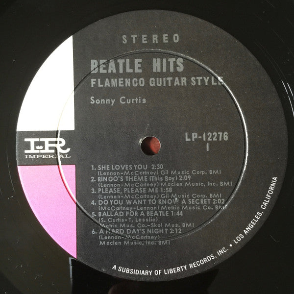 Sonny Curtis : Beatle Hits Flamenco Guitar Style (LP, Album)