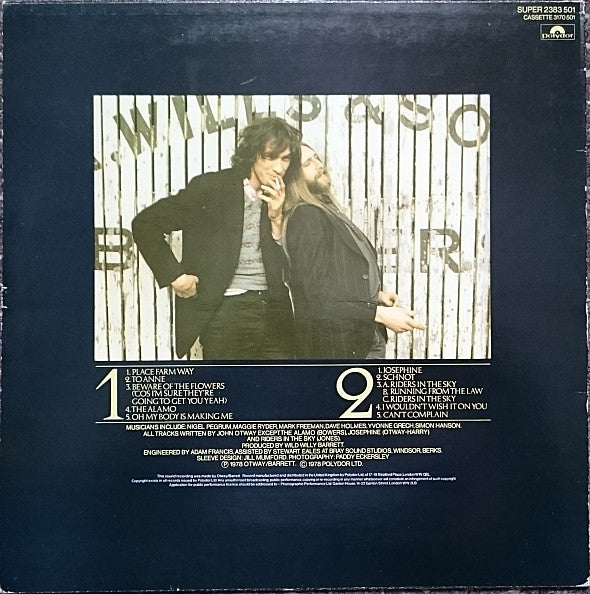 John Otway & Wild Willy Barrett : Deep & Meaningless (LP, Album)