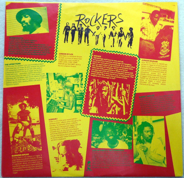 Various : Rockers - The Original Soundtrack From The Film (LP, Comp)