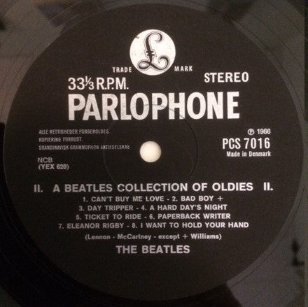 The Beatles : A Collection Of Beatles Oldies (LP, Comp)