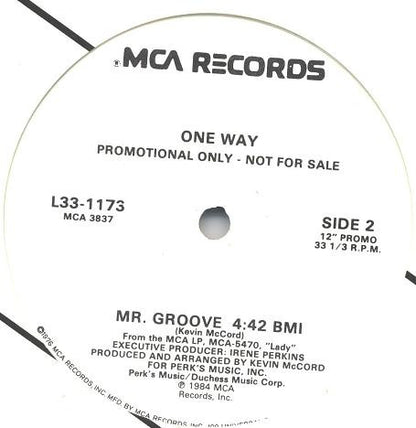 One Way : Lady You Are (12", Promo)