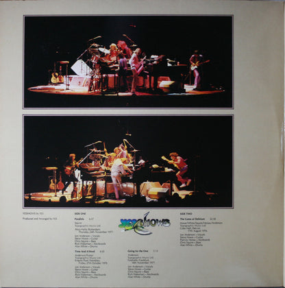 Yes : Yesshows (2xLP, Album, Club, CRC)