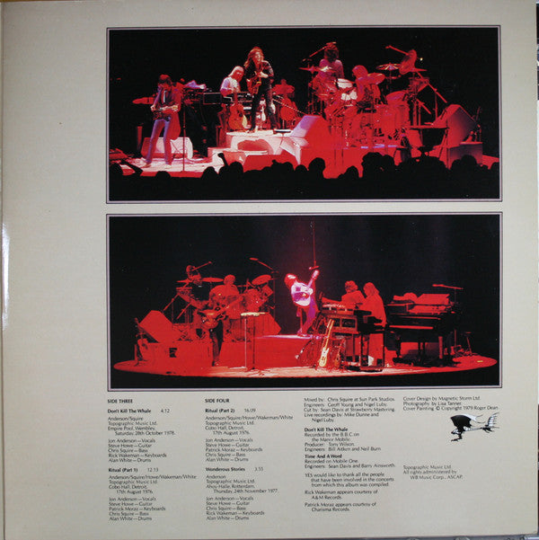 Yes : Yesshows (2xLP, Album, Club, CRC)