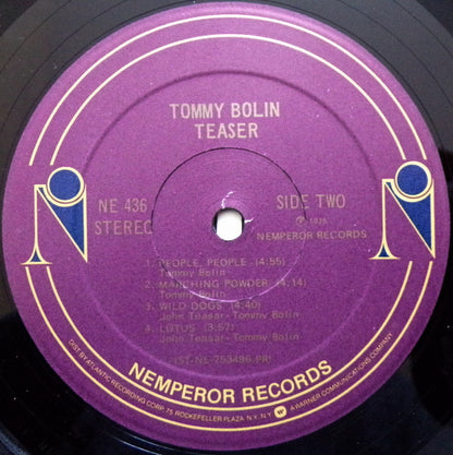 Tommy Bolin : Teaser (LP, Album, Pre)