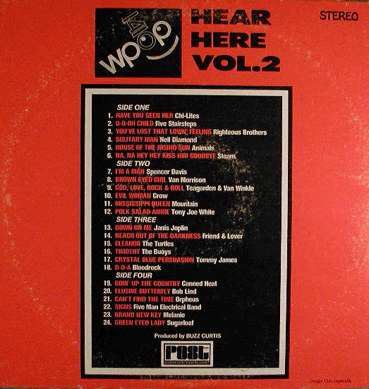 Various : WPOP Hear Here Vol. 2 (2xLP, Comp)